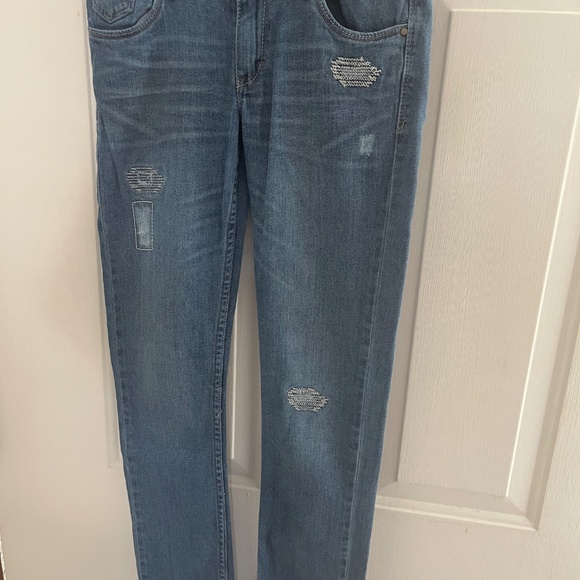 Levi’s GIRLS  Distressed Jeans Size 14 regular - Picture 5 of 16